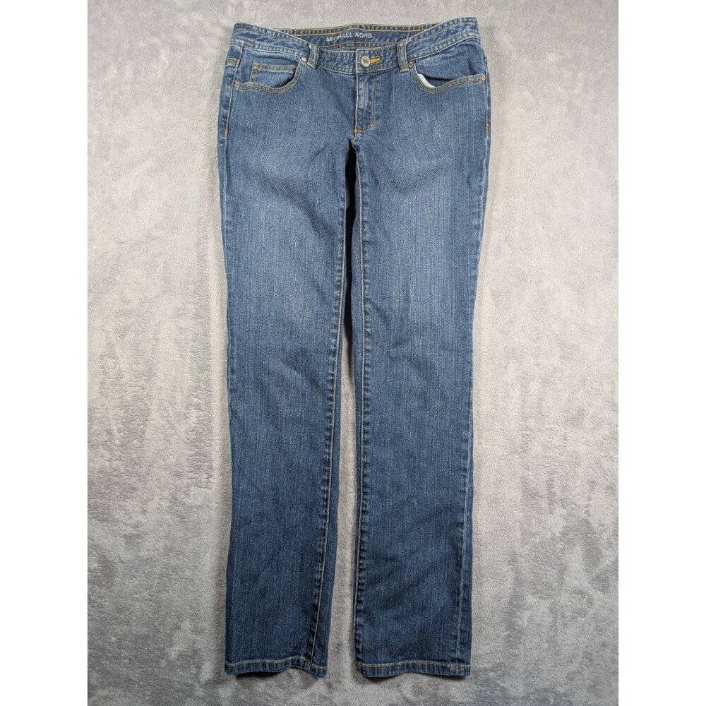 Michael Kors Jeans Womens Size 6 Denim Straight Leg Casual Quiet Luxury